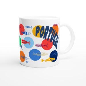 Portugal Sardines Mug – Vibrant Iconic Design Bursting with Color